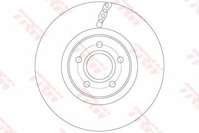 Тормозной диск TRW DF6138