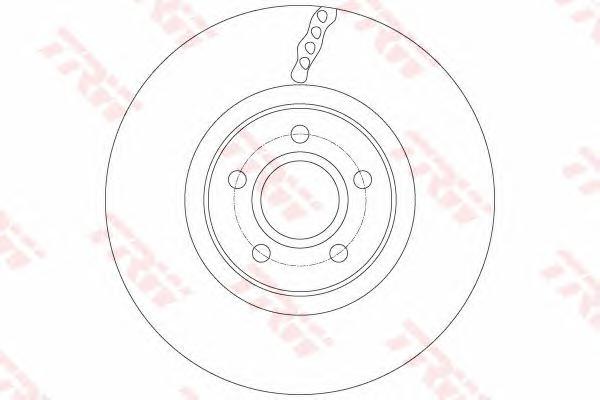 Тормозной диск TRW