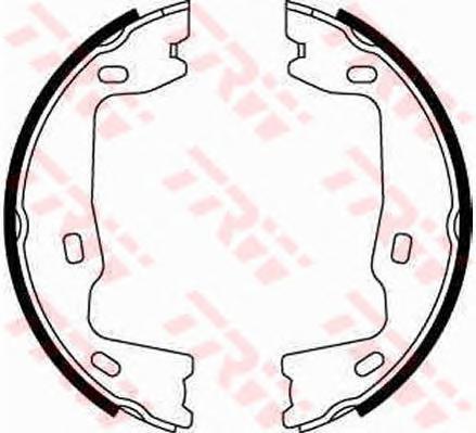 Комплект тормозных колодок, стояночная тормозная система TRW