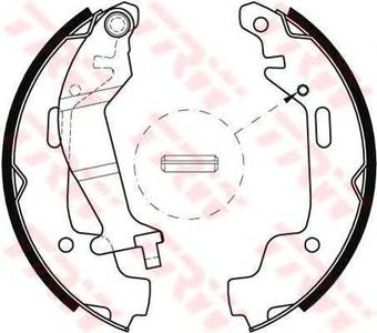Комплект тормозных колодок TRW GS8468