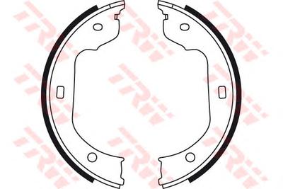 Комплект тормозных колодок, стояночная тормозная система TRW