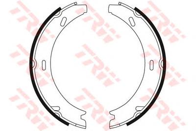 Комплект тормозных колодок, стояночная тормозная система TRW