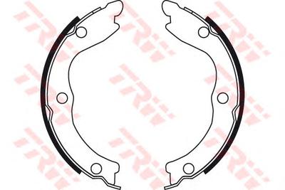 Комплект тормозных колодок, стояночная тормозная система TRW