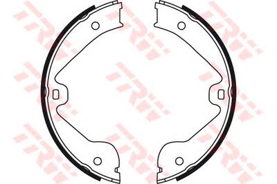 Комплект тормозных колодок, стояночная тормозная система TRW