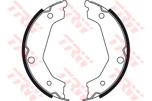 Комплект тормозных колодок, стояночная тормозная система TRW