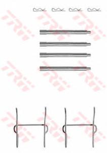 Комплектующие, колодки дискового тормоза TRW PFK357