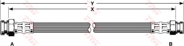 Тормозной шланг TRW