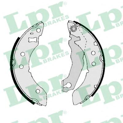 Комплект тормозных колодок LPR
