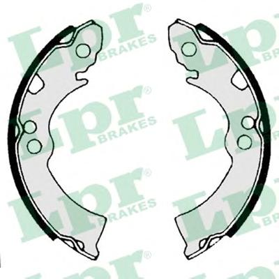 Комплект тормозных колодок LPR