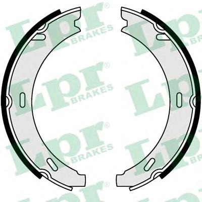 Комплект тормозных колодок, стояночная тормозная система LPR