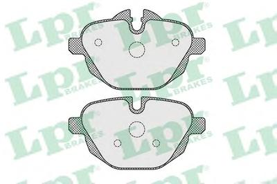 Комплект тормозных колодок, дисковый тормоз LPR 05P1618