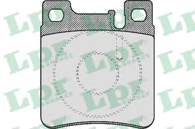 Комплект тормозных колодок, дисковый тормоз LPR 05P477