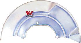 Отражатель, диск тормозного механизма VAN WEZEL