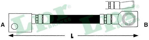 Тормозной шланг LPR