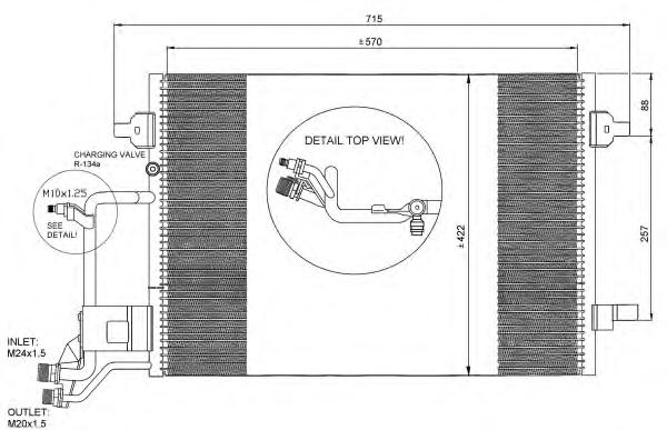 Конденсатор, кондиционер NRF
