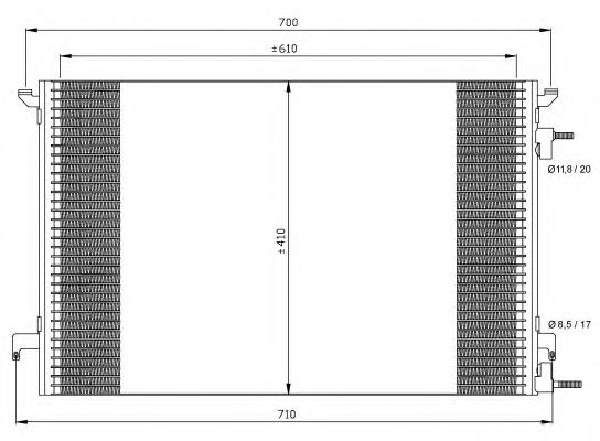 Конденсатор, кондиционер NRF