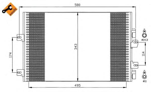 Конденсатор, кондиционер NRF