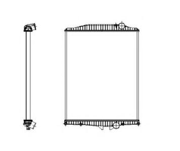 Радиатор охлаждения NRF 519701