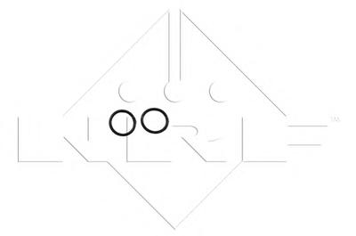 Радиатор печки NRF