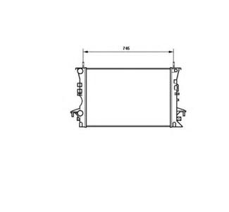 Радиатор охлаждения NRF 58318