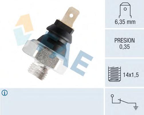 Датчик давления масла FAE