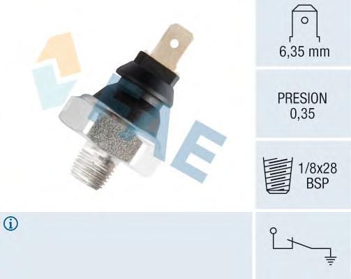 Датчик давления масла FAE