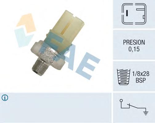 Датчик давления масла FAE