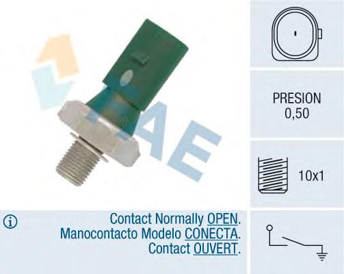 Датчик давления масла FAE