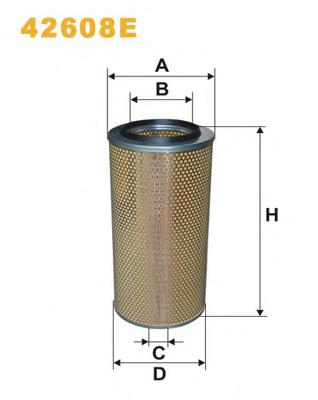 Воздушный фильтр WIX FILTERS