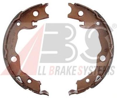 Комплект тормозных колодок, стояночная тормозная система A.B.S.