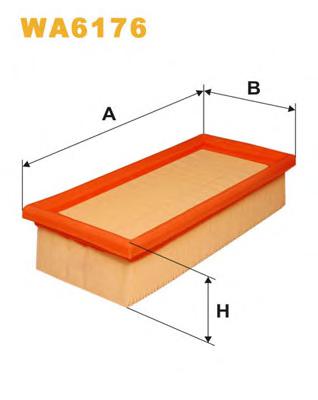 Воздушный фильтр WIX FILTERS