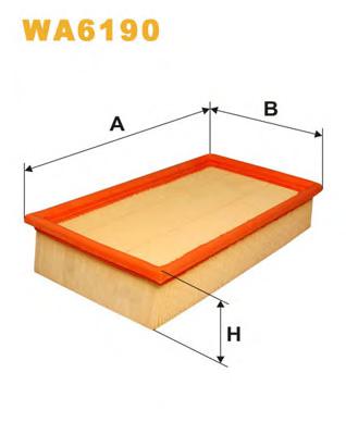 Воздушный фильтр WIX FILTERS