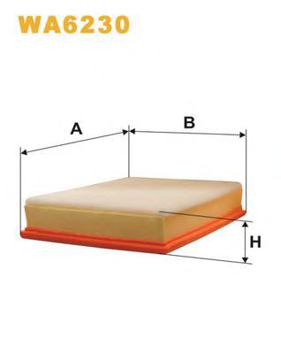 Воздушный фильтр WIX FILTERS