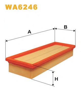Воздушный фильтр WIX FILTERS