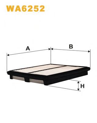 Воздушный фильтр WIX FILTERS