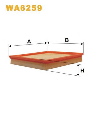 Воздушный фильтр WIX FILTERS