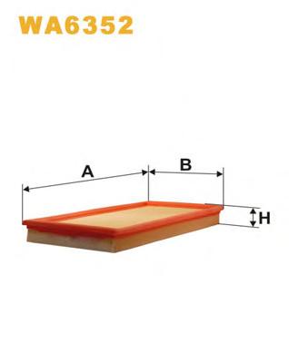 Воздушный фильтр WIX FILTERS