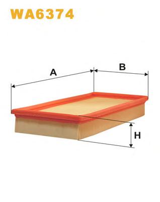Воздушный фильтр WIX FILTERS