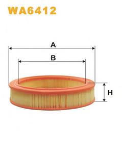 Воздушный фильтр WIX FILTERS WA6412