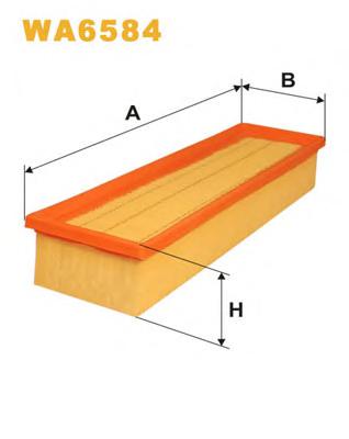 Воздушный фильтр WIX FILTERS