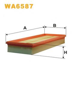 Воздушный фильтр WIX FILTERS WA6587