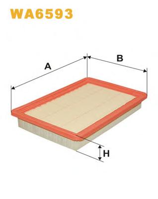 Воздушный фильтр WIX FILTERS