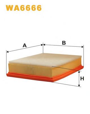 Воздушный фильтр WIX FILTERS