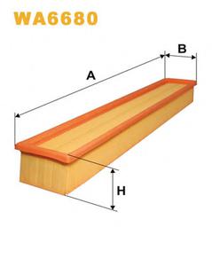 Воздушный фильтр WIX FILTERS WA6680