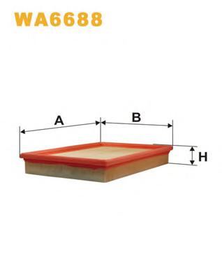 Воздушный фильтр WIX FILTERS