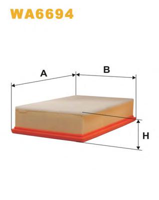 Воздушный фильтр WIX FILTERS