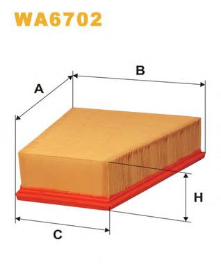 Воздушный фильтр WIX FILTERS