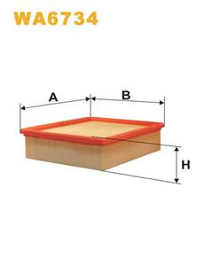 Воздушный фильтр WIX FILTERS WA6734
