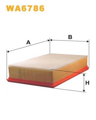 Воздушный фильтр WIX FILTERS