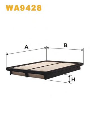 Воздушный фильтр WIX FILTERS